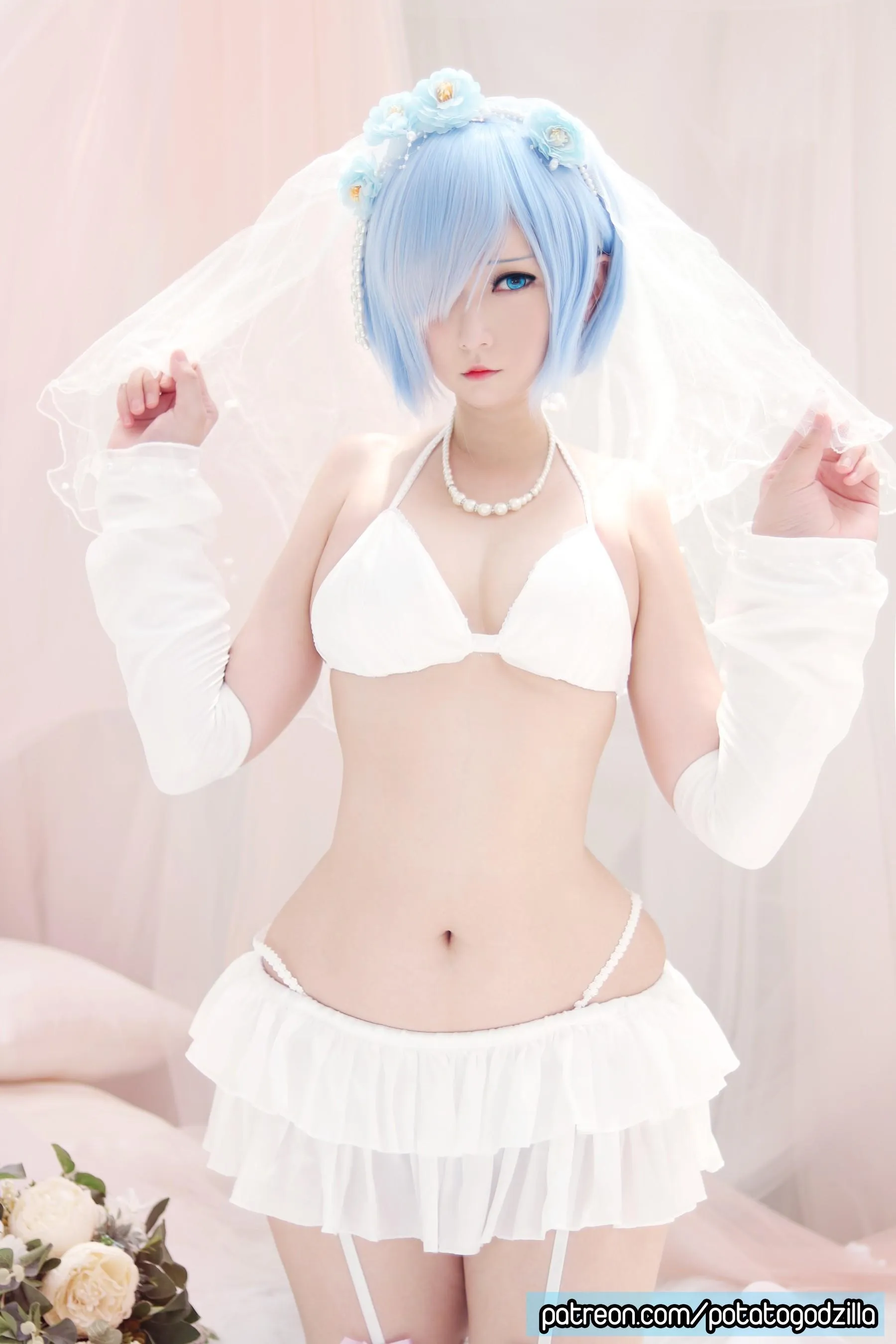 Potato Godzilla – NO.81 Bride Rem [43P]插图4